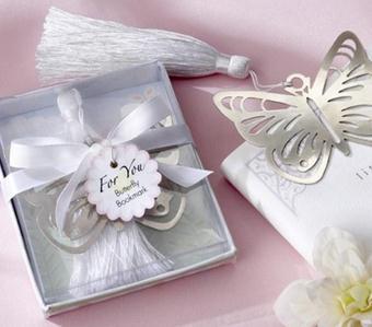 Butterfly Bookmark With Tassels Boxed Favors For Baby Shower Christening Graduation Birthday Wedding Favour Part