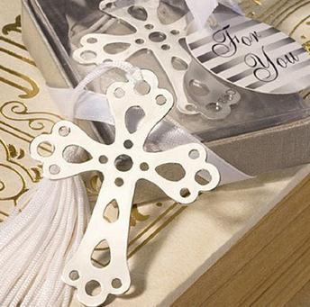 FreeCross bookmark for wedding decoration wedding baptism favors and gift for wedding party baby show
