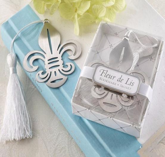 Metal Bookmark with Tassel Book Markers Wedding Souvenirs Baby Shower Party Favors and Gifts Supplies