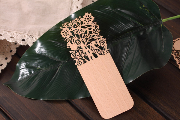 Chinese Style annatto bookmarks The magic of bookmarks Creative ebony bookmarks gift collection 6 pieces of gift boxes