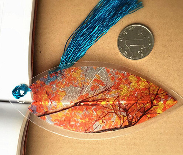 20pcs Natural Dried Leaf Veins Maple Leaf Bookmark Book card For Wedding Baby Shower Party Birthday Favor Gift Souvenirs Souvenir