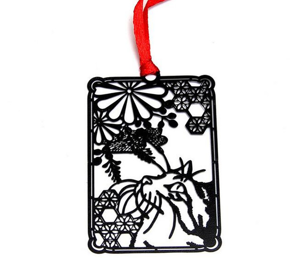 25pcs Stainless Steel Black Dragonfly Cat Bookmark Book card For Wedding Baby Shower Party Birthday Favor Gift Souvenirs