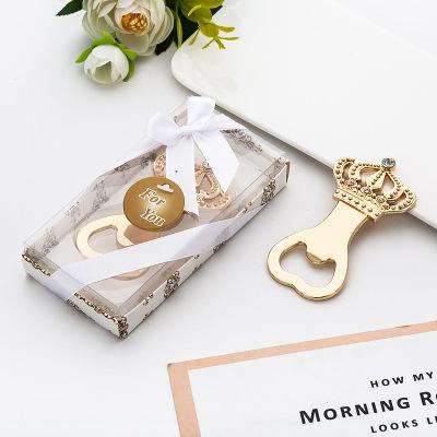 European gift fashion creative rose gold crown beer bottle opener / wedding commemorative small gift / into the store to choose more styles