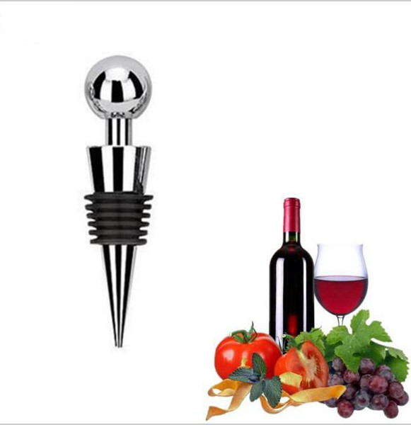 Wine stoppers champagne bottle stopper metal ball novelty Christmas snowflake bar tools supplies love heart Wine Bottle Stoppers KKA1887