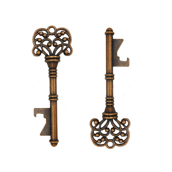 Vintage Key Bottle Openers Key Shape Bottle Opener Steel Bronze Keychain Bottle Opener Antique Retro Opener