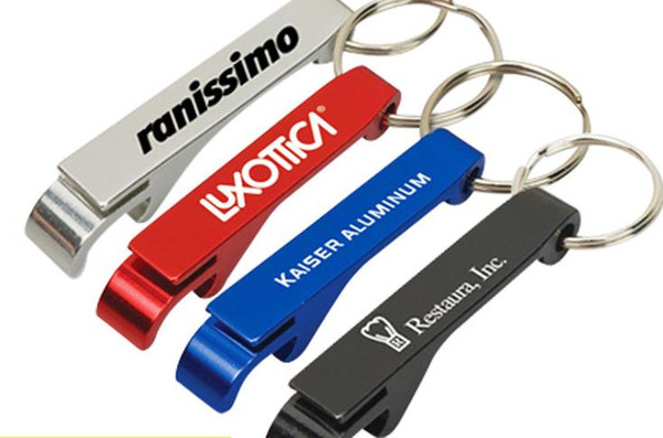 Personalized Engraved Bottle Opener Key Chain Wedding Favors Brewery, Hotel, Restaurant, Logo Customized 200 pcs hot