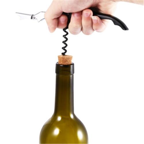 2pcs/lot New Bottle Opener Corkscrew Knife Multifunctional Bar Tool Stainless Steel Wine Beer Portable Party gift