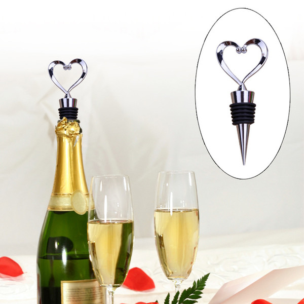 Elegant Heart Shaped Wine Stopper ,bottle stopper Wedding Favors Brand New