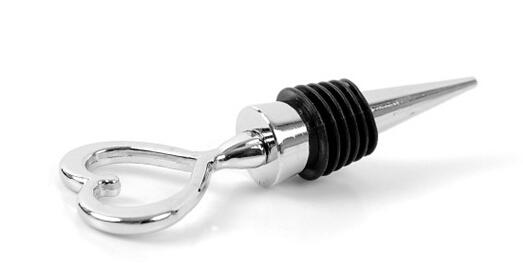 20pcs very cheap Simply elegant Heart Love Chrome Bottle Stopper wedding bridal shower favor guest gift Free shipping