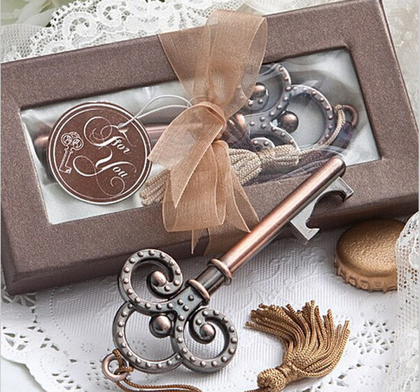 Wedding Decor Key To My Heart Collection key Design Antique Wedding Bottle Opener Favos Victorian Bronze Wine Openers