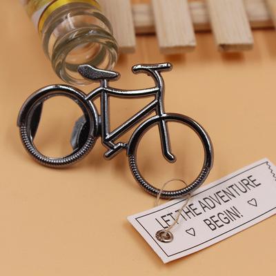 Wedding Favors personality metal bicycle beer bottle opener home hotel tableware wine set small gift simple wedding bottle opener