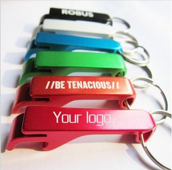 Tiger Head Design Multifunctional Aluminum Bottle Opener With Key Chain Ring Personalized LOGO Laser Engraving Craft For Wedding Favor Gift