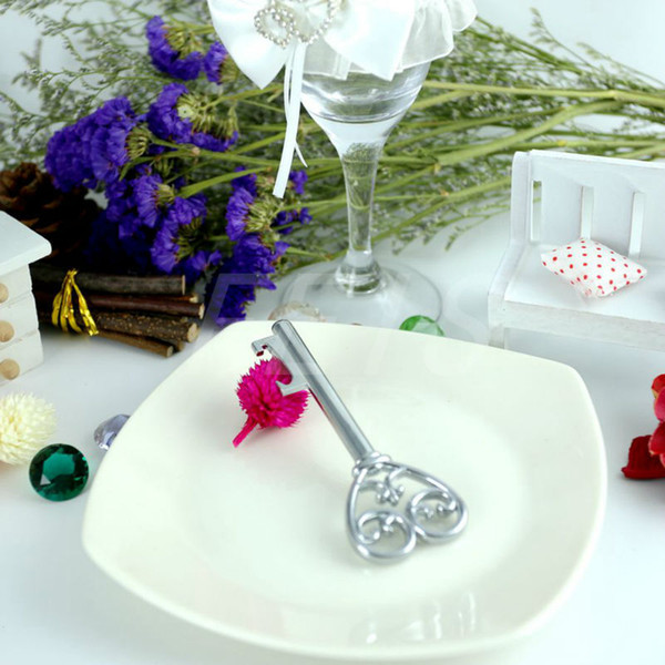 2019 Hot Sale FEIS wholesale stainless heart key bottle opener wedding favor wedding gifts kitchen suppliers