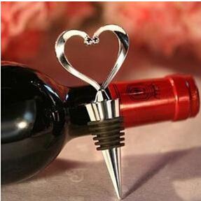 20pcs DHL Free Shipping Wine Bottle Stopper Elegant Heart shaped Twist Caps stopper