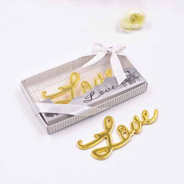 Free Love design beer bottle openers Individual creative bottle opener wedding return gifts bridal shower favors