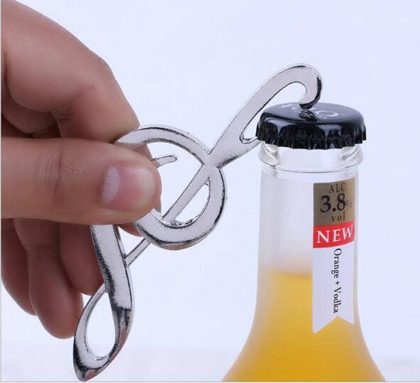 Romantic Music Note Bottle Opener 