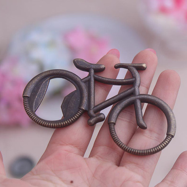 Retro Bike Bicycle Bottle Opener Wedding Supplies Favors Lovely Christmas Gift Party Favor Free Shipping New