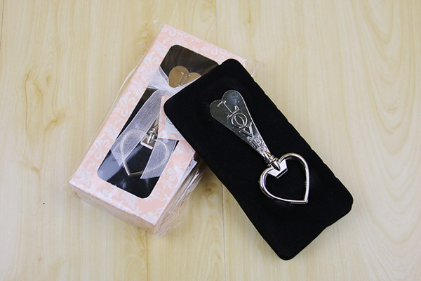Love Heart shaped bottle opener wedding gift and giveaway DHL Fedex 