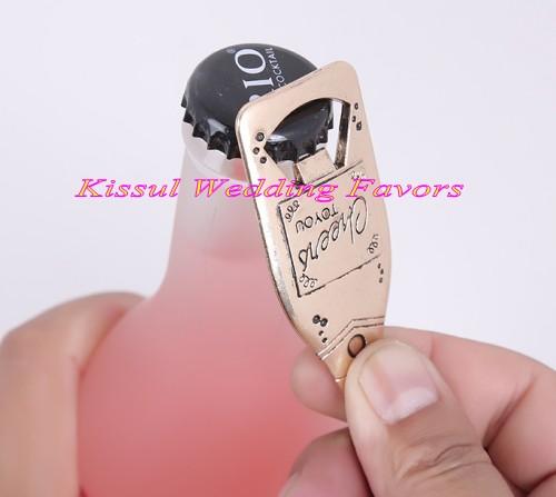 (10 Pieces/lot) farmhouse-inspired wedding gift for guests of Mason Jar bottle opener for silver wedding decorations Party Favor