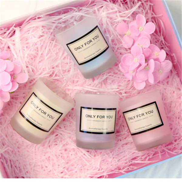 Wedding Scented Wax Candle Favors Tea Light Candle Holder Party favor Valentine day gift wedding supplies Reception Giveaway Table Decors