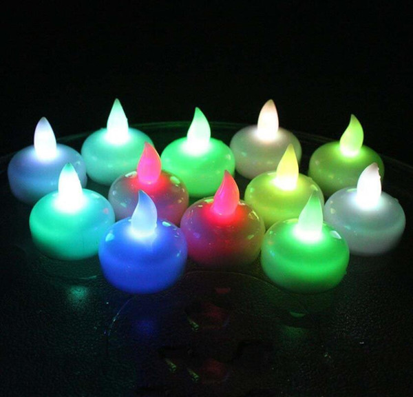 New Arrival Electronic Candle Floating Waterproof Electronic Candle Lamp For Wedding Party Gifts Dinner Party