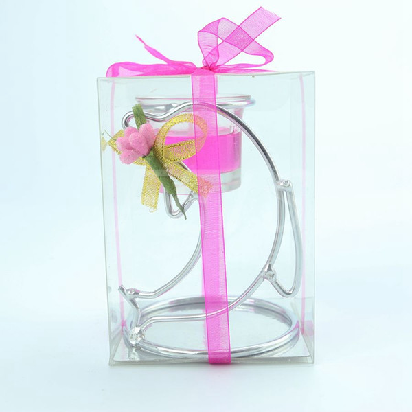FEIS dolphin-shaped Stainless Steel wedding candle holder Cup Candle Stand Party&Valentine's day Favors Candlestick Candelabra home deco