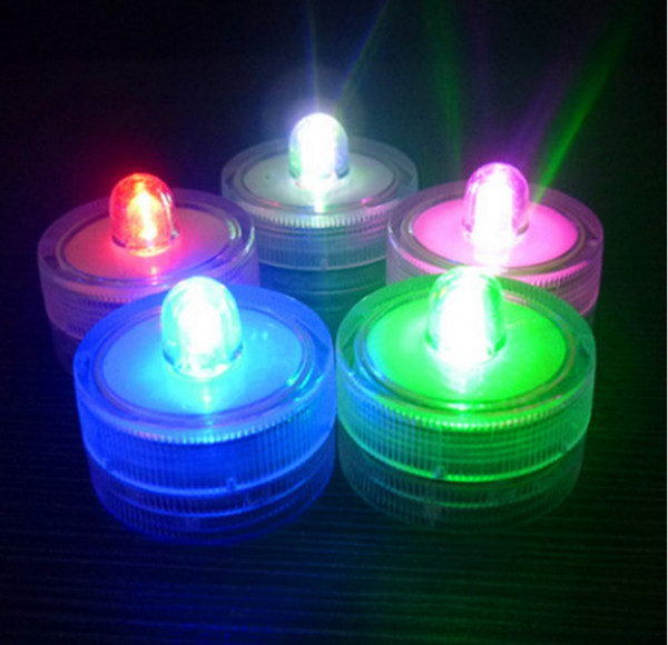 HOT SELLING WHITE TEA LED LIGHT SUBMERSIBLE WATERPROOF LED DECORATION FLORAL LIGHTS FOR WEDDING/DANCE PARTY