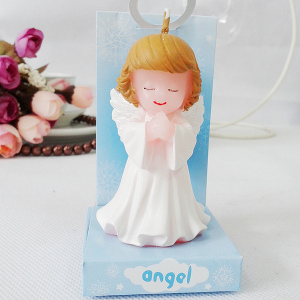 FEIS Wholesale Angel Wedding And Birthday Candles Little angel Smokeless candle Best Quality wedding favors Birthday Cake Candle (boy,girl)