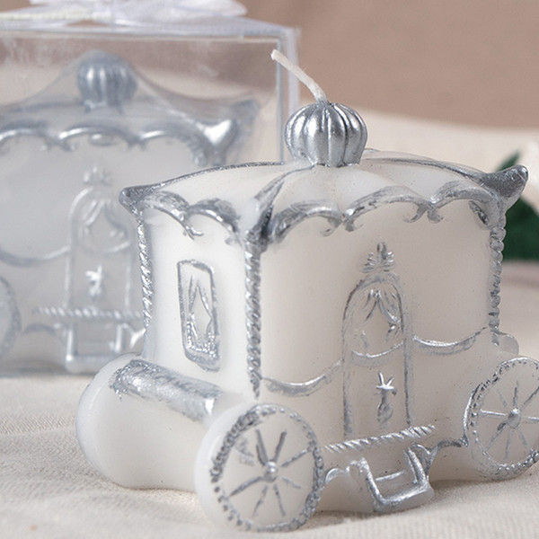 FEIS wholesale Romantic Pumpkin carriage candle Birthday candle wax Wedding Party Anniversary Valentine's day favors wedding favor