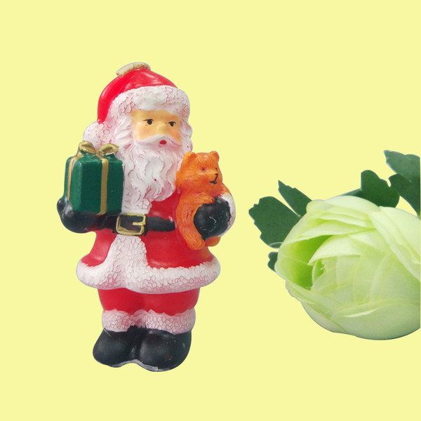 FEIS wholesale Christmas Eve santa smokeless craft candle party decoration baby shower cake candle wedding favor small gift