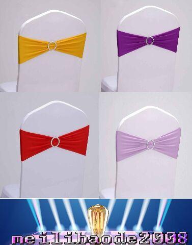 price spandex chair band with heart-shaped plastic buckle/lycra band for wedding decoration/chair sash for cover chair MYY