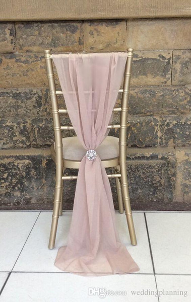 Enable Destop Garden Formal Wedding Chair Cover Back Sashes Romantic Oceanfront Flower Banquet Decor Bow Christmas Birthday Chair Sashes
