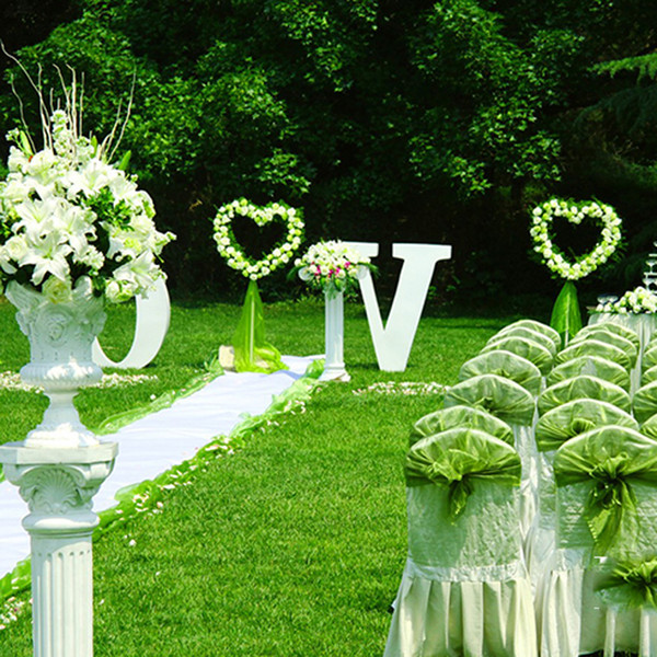 The back of the bow Wedding banquet arrangement supplies Semi-wrapped back yarn hotel backpack decoration Chair Covers free shipping