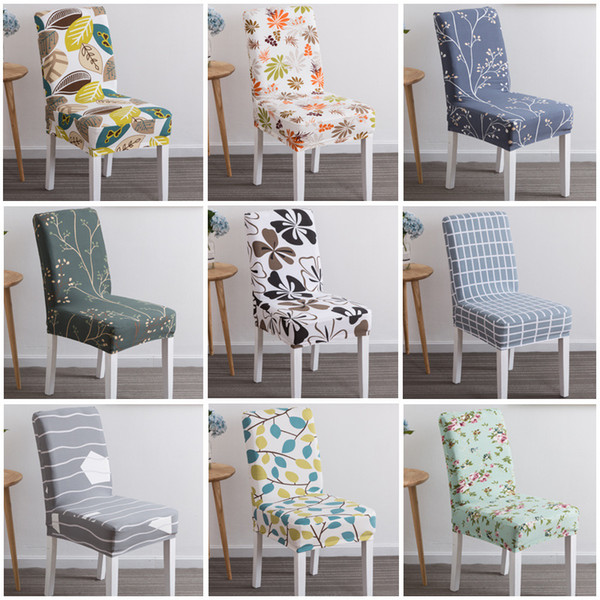 Factory Direct Printing covers universal size Chair cover seat Chair Covers Protector Seat Slipcovers for Hotel banquet home wedding decorat