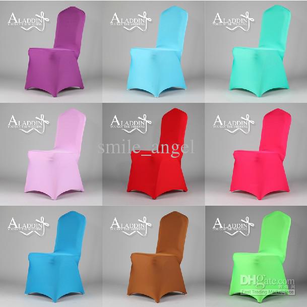 Wedding Decorations Beautiful Elastic stretch back chair cover wedding chair cover hotel banquet chair covers