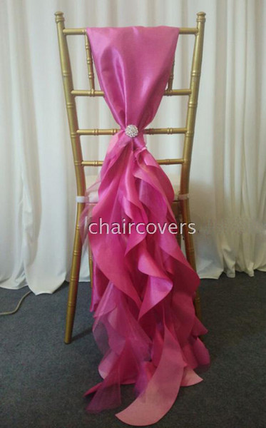 Fashion Wedding Chair Sashes Taffeta Pearl Yarn 1.8m Length Party Banquet Chair Covers Buy One Four Usages Wedding Decorations