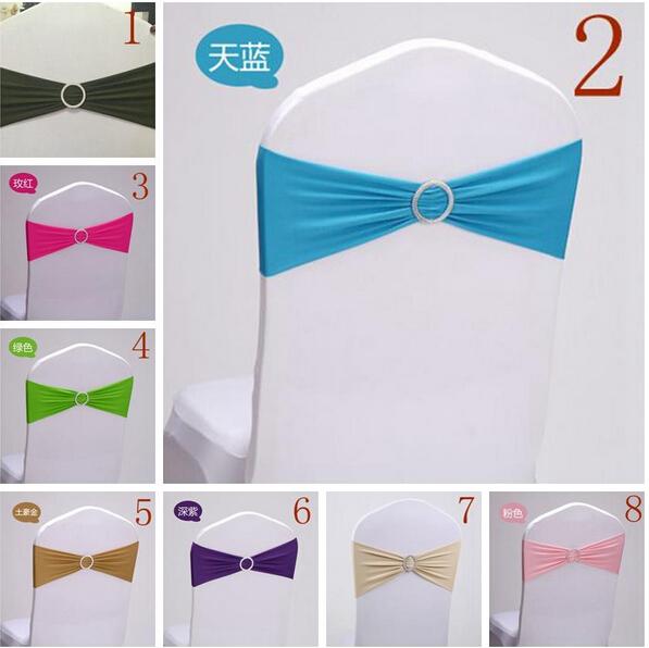 2015 Chairs Bows 14 Colors New Hot Sale Party Bow Chair Sash for Chairs Free Shipping For Wedding Evening Party Gowns Chair Decoration