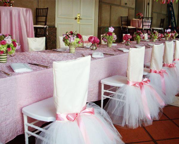 Stain Tulle Tutu Beautiful Chair Cover Classic Chair Sash Vintage Wedding Supplies Wedding Decoration 2018 Custom Made Wedding Events
