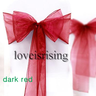 Tracking Number-50pcs Dark Red Color 8