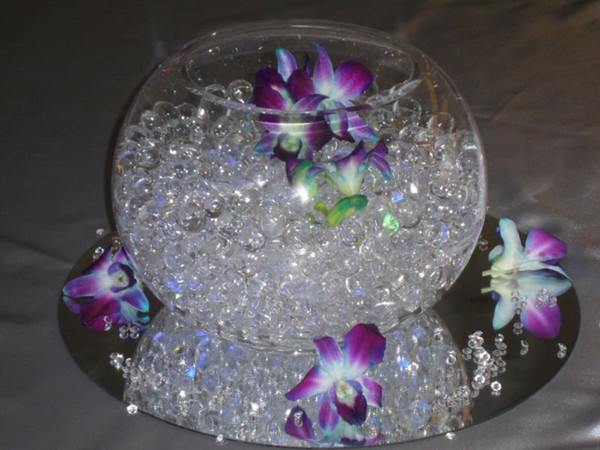 Wedding & Event Supplies 20pksx10g Clear Transparent Water Beads Jelly Soil Beads For Wedding Tabletop Confetti Decorations Decor