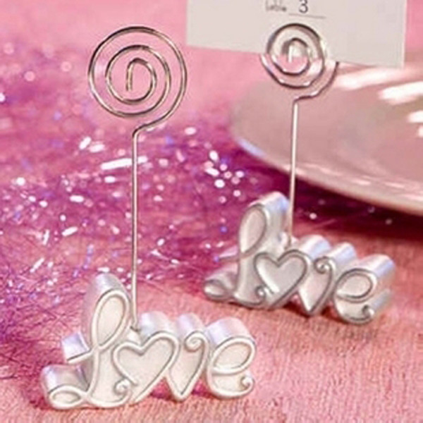 Creative gifts wedding supplies wedding table card folder European - style seats love resin seats folder