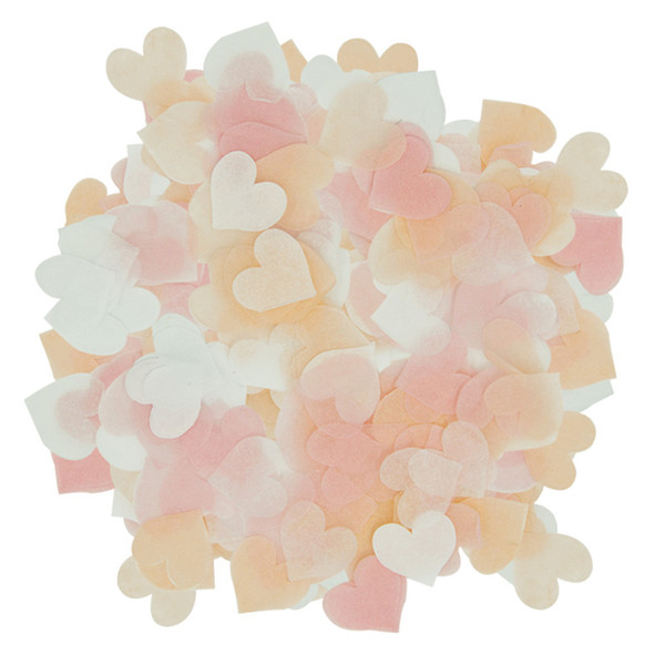4 Packs Romantic Glitter Heart Shaped Cuttings Paper Throwing Confetti for Wedding Engagement Party Table Decoration