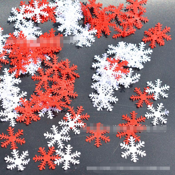 Christmas Hanging Snowflakes Ceiling Party Ornaments White Glitter Planar Snowflake Ornaments On String Hanger For Decorating