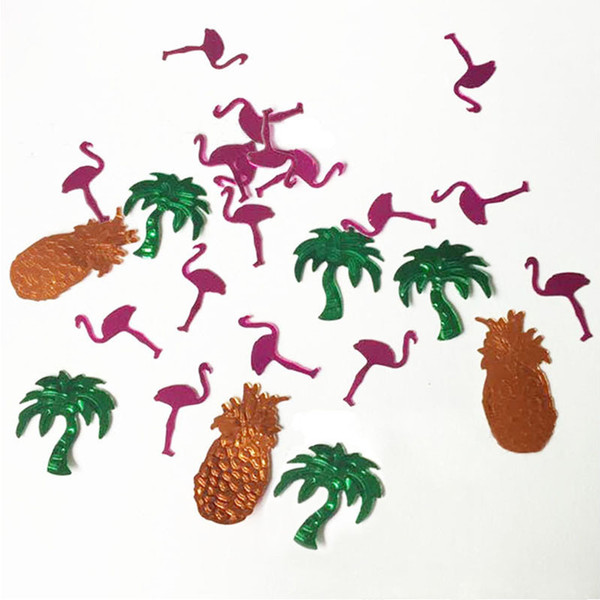 2019 Baby Shower Glitter Birthday Coco Pineapple Romantic Lovely Sequins Wedding Table Decoration Plastic Flamingo Confetti
