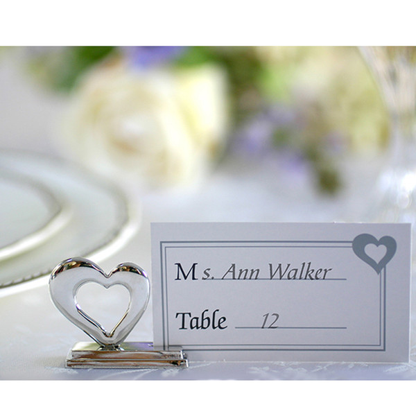 Fashion heart-shaped folder wedding folder table folder free shipping wedding decoration