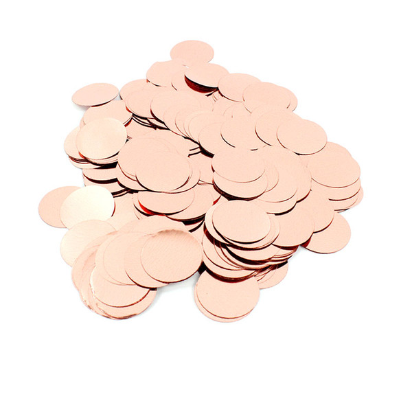 500g/0.5kg Per Bag 2.5CM Round Tissue Paper/foil Confetti Wedding Party Table Decorations Transparent Clear Balloon Sprinkle