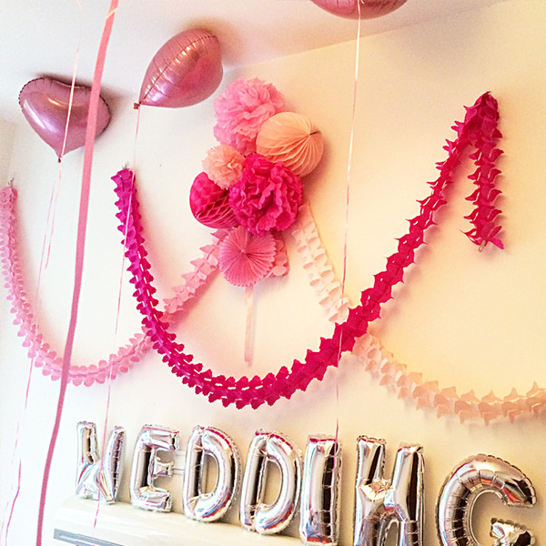 10 pcs/lot 3 Meters Four Leaf Clover Paper Garlands Baby Shower Wedding Party Home Decoration Beautiful Bunting Craft Supplies