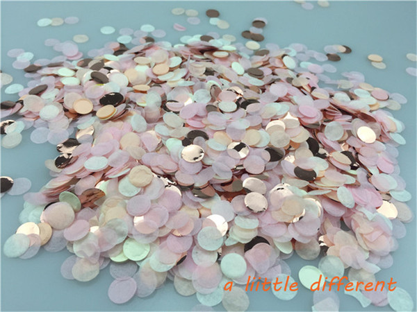 1cm 1kg/bag Colorful Wedding Tissue Paper Confetti For Baby Shower Engagement Birthday Party Table Decoration