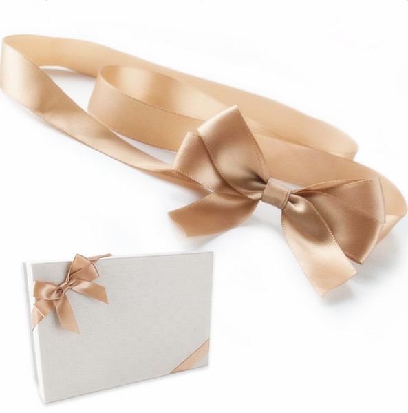 100pcs DHL Favor Candy Box Party Baby Shower Decoration Gift Tie Bow