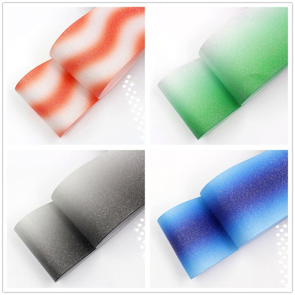50Y Free 75MM 3 inch Ombre Wired Ribbon and Trims - Craft Supplies Handmade 8 inch Jojo siwa extra large hairbow